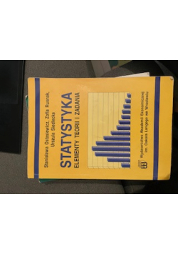 Statystyka elementy teorii i zadania