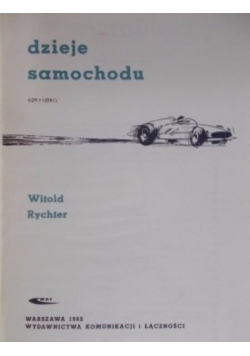 Dzieje samochodu