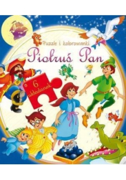 Puzzle i kolorowanki. Piotruś Pan
