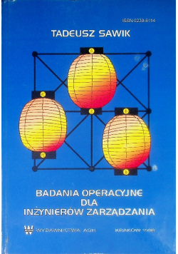 Badania operacyjne dla inżynierów zarządzania