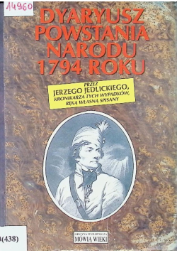 Dyaryusz powstania narodu 1794 roku