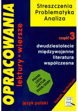 Opracowania 6 Dwudziestolecie międzywojenne