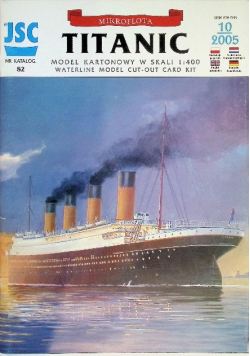 JSC Brytyjski transatlantyk TITANIC Nr 10 / 05