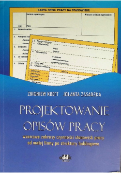 Projektowanie opisów pracy