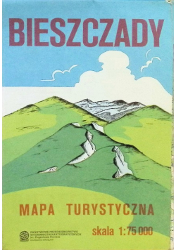 Bieszczady mapa turystyczna