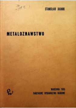 Metaloznawstwo