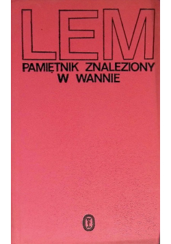 Pamiętnik znaleziony w wannie