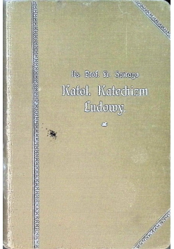 Katolicki katechizm ludowy 1927 r.