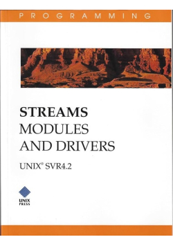Streams Modules and Drivers Unix Svr4.2