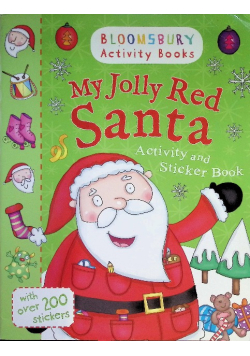 My Jolly Red Santa Activity and Sticker Book