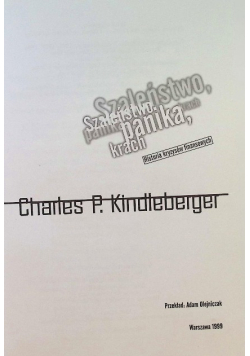 Szaleństwo panika krach