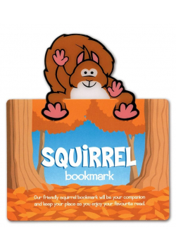 Zwierzęca zakładka do książki Squirrel - Wiewiórka
