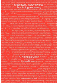 Mężczyźni, którzy gwałcą. Psychologia oprawcy