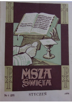 Msza święta Nr 1 do 12 / 59 r.