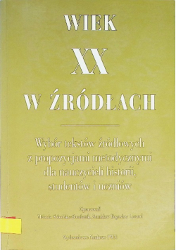 Wiek XX w źródłach