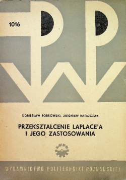 Przekształcenie Laplacea i jego zastosowania