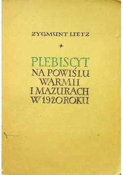 Plebiscyt na Powiślu Warmii i Mazurach