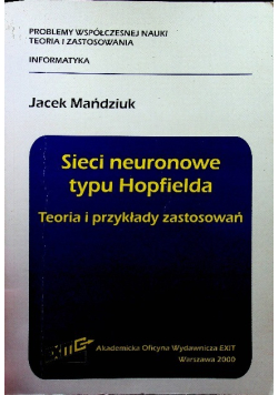 Sieci neuronowe typu Hopfielda