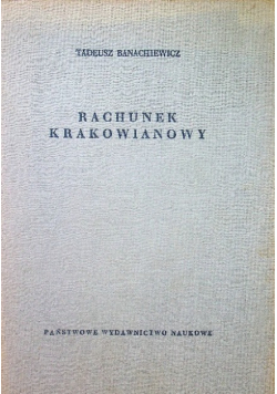 Rachunek krakowianowy