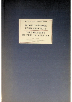 O dostojeństwie Uniwersytetu