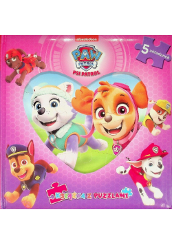 Psi Patrol Książka z puzzlami