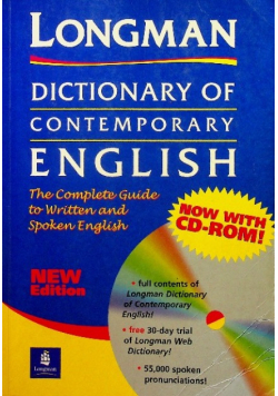 Longman dictionary of contemponary English