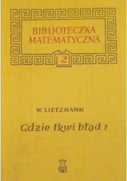 Gdzie tkwi błąd
