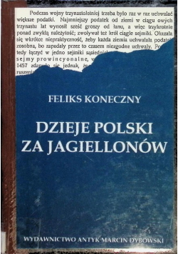 Dzieje Polski za Piastów Reprint