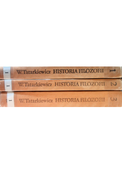 Historia Filozofii Tom I do III