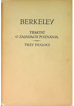 Traktat o zasadach poznania Trzy dialogi
