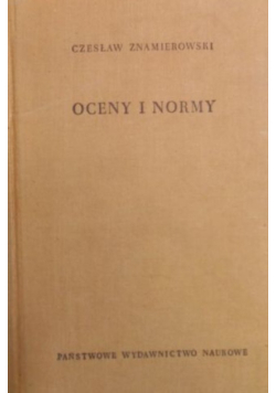 Oceny i normy