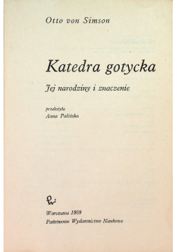 Katedra gotycka
