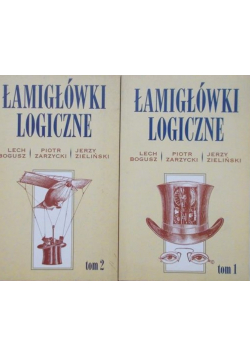 Łamigłówki logiczne Tom 1 i 2