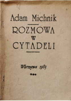 Rozmowa w cytadeli