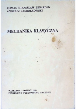 Mechanika klasyczna