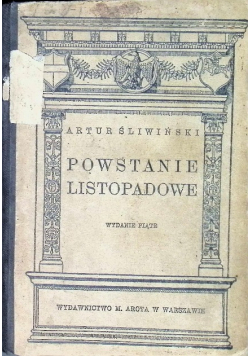 Powstanie Listopadowe 1910 r.