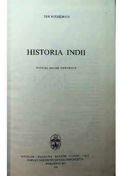 Historia Indii