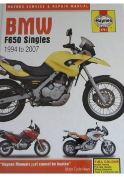 BMW F650 Singles 1994 to 2000