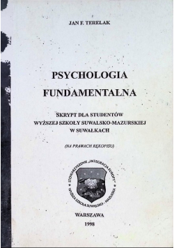 Psychologia fundamentalna