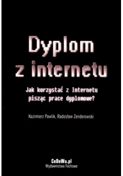 Dyplom z internetu