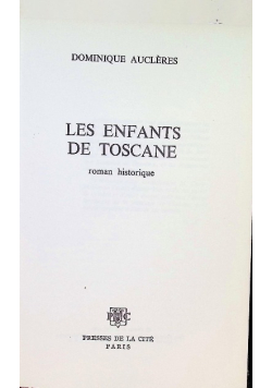 Les Enfants De Toscane