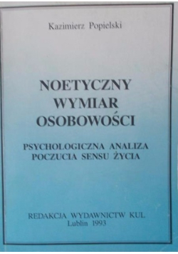 Noetyczny wymiar osobowości