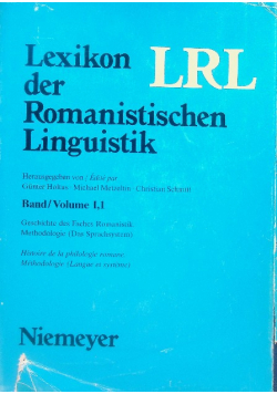 Lexikon der romanistischen Linguistik