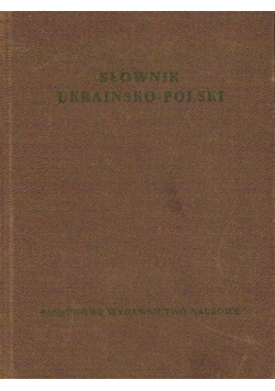 Słownik ukraińsko  polski