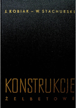 Konstrukcje żelbetowe Część I
