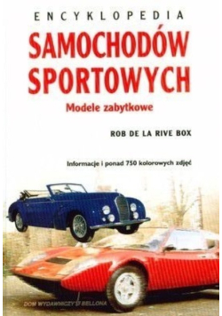 Encyklopedia samochodów sportowych modele zabytkowe
