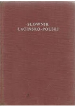 Słownik Łacińsko Polski