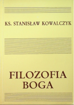Filozofia Boga