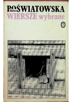Wiersze wybrane Poświatowska