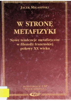 W stronę Metafizyki